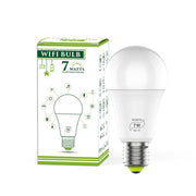 LED Smart Wifi Bulb 7W RGB color changing light with Alexa and Google voice control