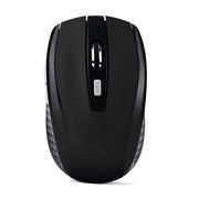 Wireless matte optical mouse with USB interface and 2.4GHz frequency.