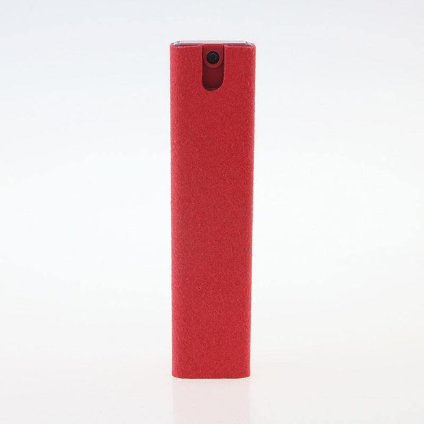 2 in 1 phone computer screen cleaner with microfiber cloth for dust removal.