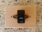 Anti-Lost Tracking Alarm GF Model with GPS feature on packaging.