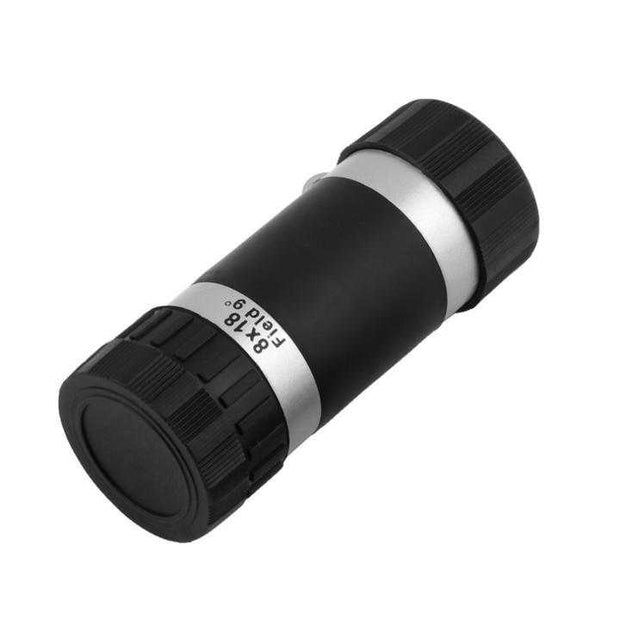 Optical 8X telescopic lens for phones with ABS and optical glass construction.