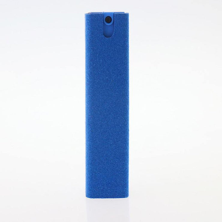 2 in 1 phone computer screen cleaner kit with microfiber cloth for screen dust removal.
