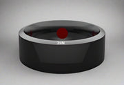 JAKCOM R3F Black ring with a red dot and 'SIN' branding on a white background
