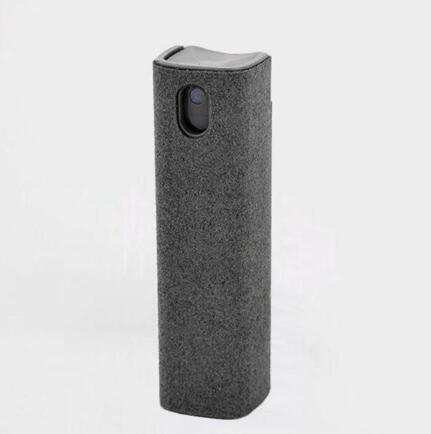 2 in 1 phone computer screen cleaner kit for dust removal, gray color.