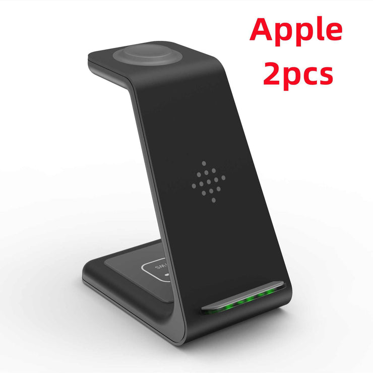 3 in 1 fast wireless charging station for Apple devices