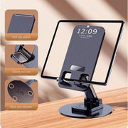 Foldable Phone Stand For Desk - Height Adjustable Cell Phone