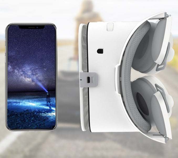 BOBO Z6 VR Bluetooth Virtual Reality Headset with smartphone display