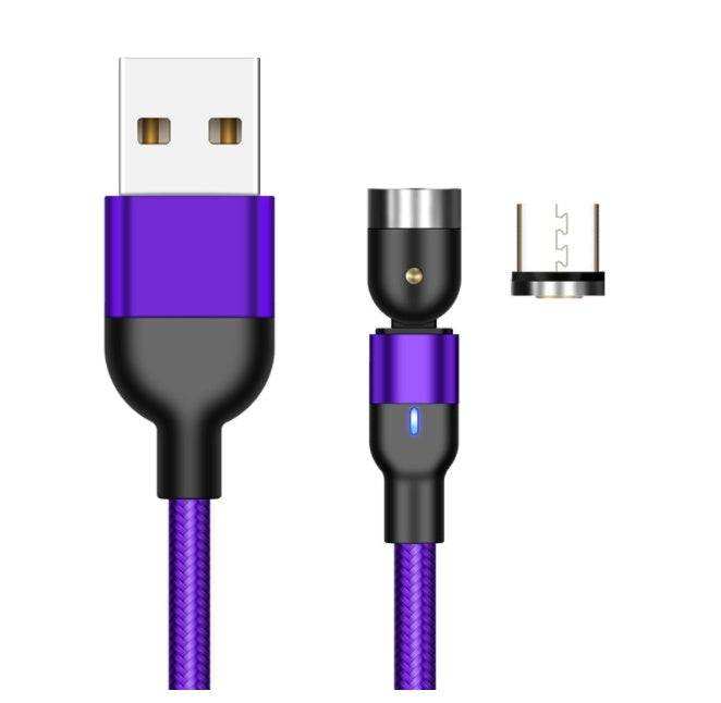 Essager 360-degree magnetic USB Type-C charging cable with detachable connector.