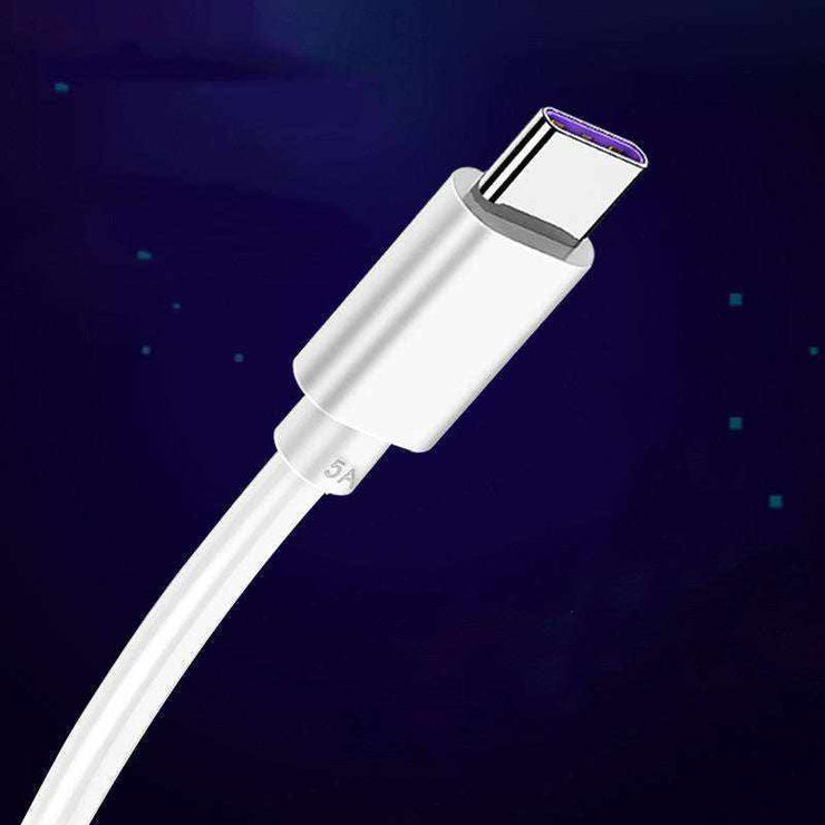 Super fast charging cable with Type-C connector for Android phones.