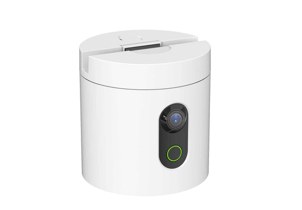 AI face recognition smart follow-up gimbal with 360-degree rotation for smartphones and tablets.