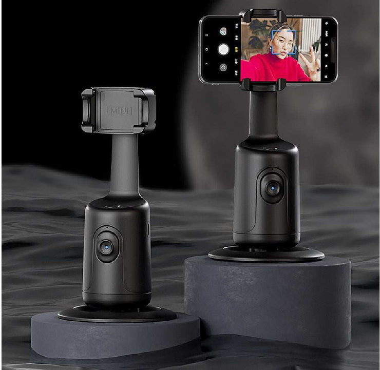 360-degree auto face tracking gimbal for smartphone video stabilization.