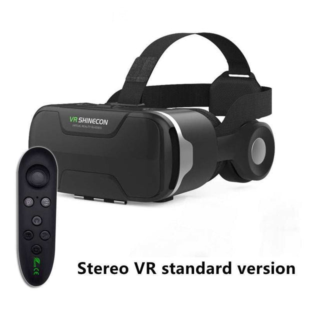 VR Glasses Thousand Magic Lens Wear Immersive Headset with Remote Control