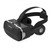 VR Glasses Thousand Magic Lens Wear Immersive Headset with adjustable headgear and detachable earphones.