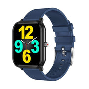 Q9 Pro Smart Bracelet Multi-function Watch in blue with vibrant digital display and silicone strap.