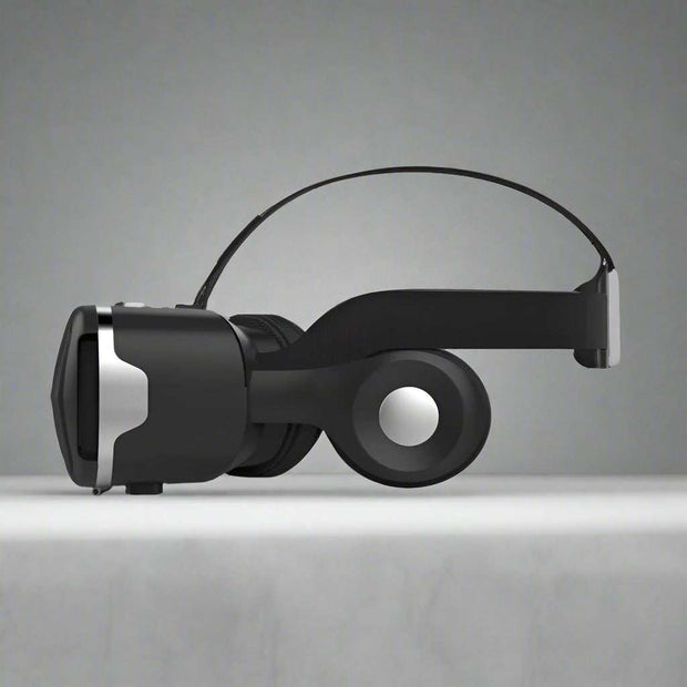 VR Glasses Thousand Magic Lens Wear Immersive Headset with adjustable elastic headgear.