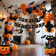 Halloween Hanging Flag Balloon Set Party Decoration Supplies