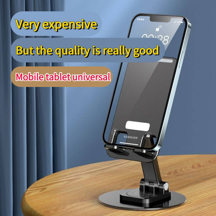 Foldable Phone Stand For Desk - Adjustable Height & Portable