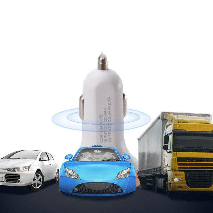 New Digital Display 2.1A Multi-function Car Charger for vehicles.