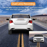 LDAS Dash Cam for Cars Front and Rear and SD Card Included